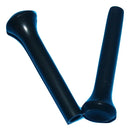 Black Dish Top Door Lock Knobs (VE-CM) - Interior