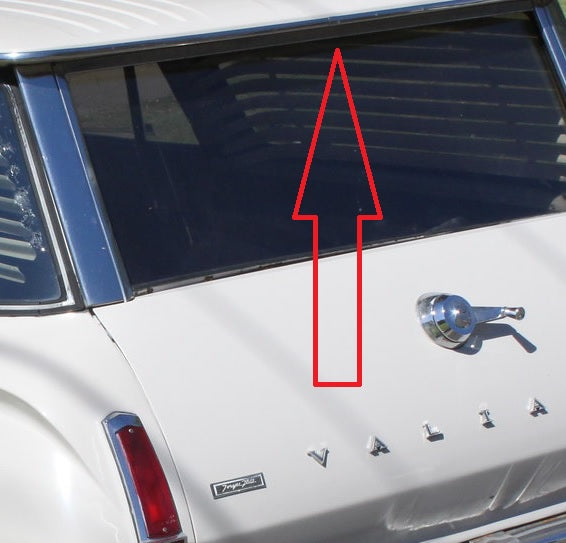 Image 2: Tail Gate Glass TO Roof Seal : AP5 AP6 VC Safari Wagon - Body
