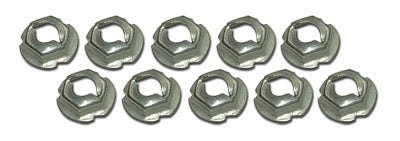 Body Molding Speednut Set - 1/4 (Large 10X) - - Clips & Fasteners