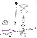 Selector Shaft seal Rear - Borg Warner 4 Speed Single Rail