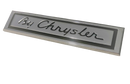 By Chrysler Script Plate Badge - AP5, AP6 & VC