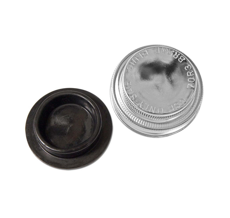 Chrome Master Cylinder Lid and Seal - Suits AP-VC