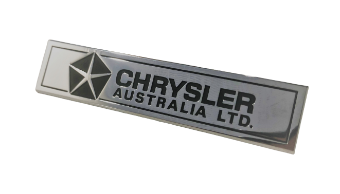 Chrysler Australia LTD. Badge - Suits VJ /  XL, Regal & Ranger