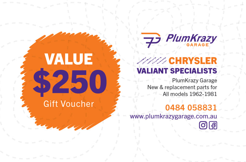 Gift Card- PlumKrazy Garage