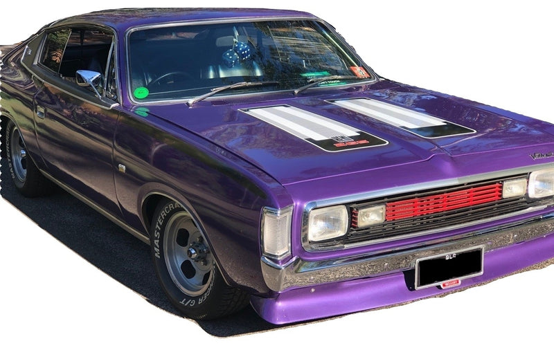 Image 3: White Knight Charger Front Spoiler : VH VJ VK Valiant & Charger - Body