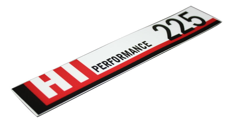 HI Performance 225 Air Cleaner Decal VE/VF - Decals