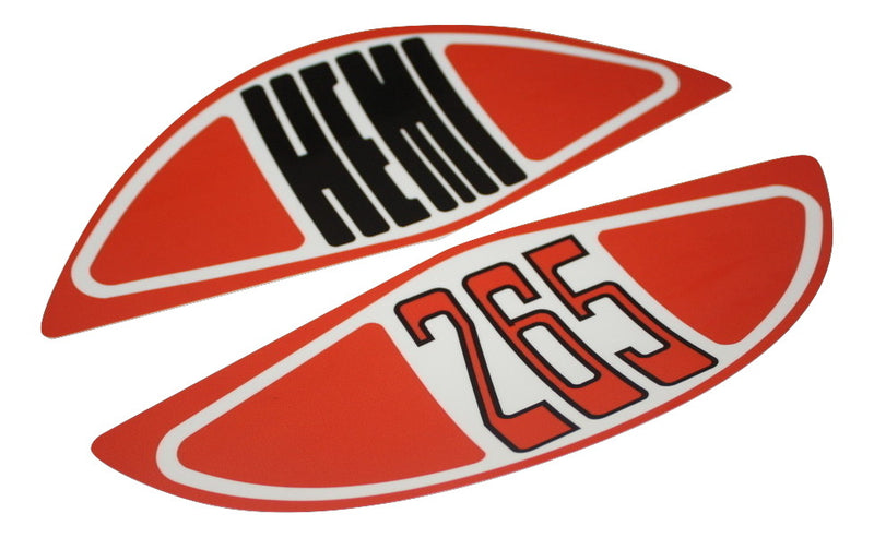 Hemi 265 Air Cleaner Decal 2BBL - Decals
