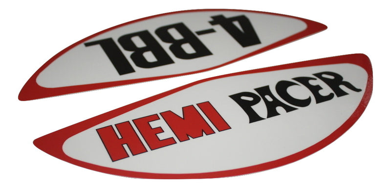 Hemi Pacer Air Cleaner Decal 4BBL - Decals