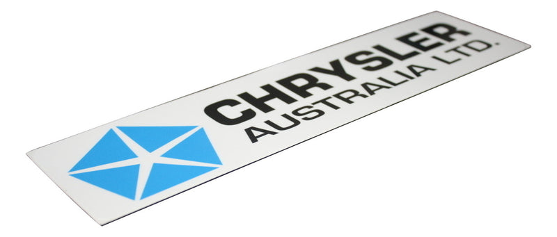 Chrysler Australia Decal (Late) - Decals