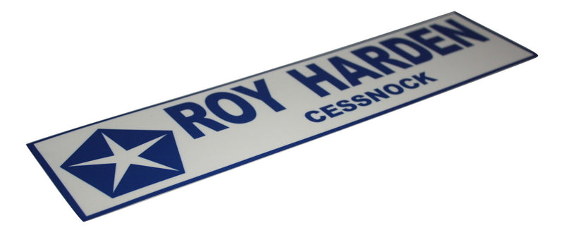 Roy Harden of Cessnock - Decals