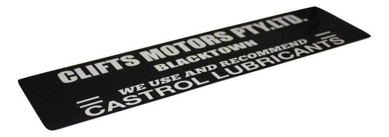 Clift's Motors of Blacktown - Decals