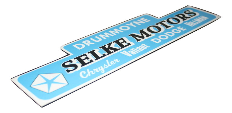 Selkie Motors of Drummoyne - Decals