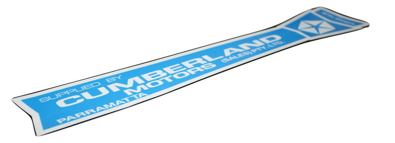 Cumberland Motors of Parramatta - Decals