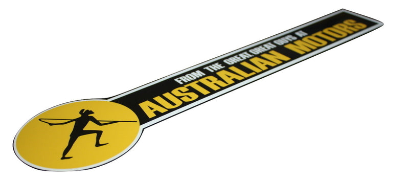 Australian Motors (Late) - Decals