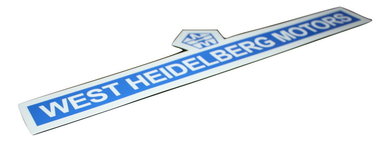West Heidelberg Motors - Decals