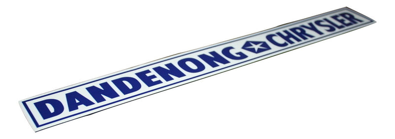 Dandenong Chrysler - Decals