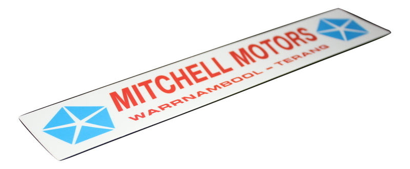 Mitchell Motors of Warrnambool / Terang - Decals
