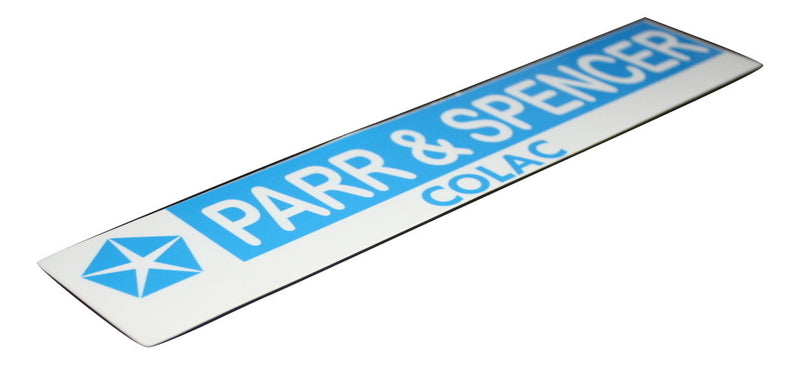 Parr & Spencer - Decals