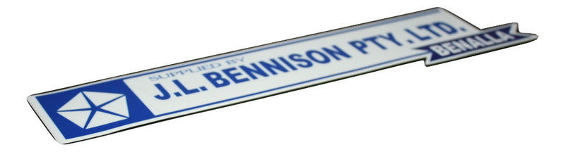 J.l Bennison of Benella - Decals