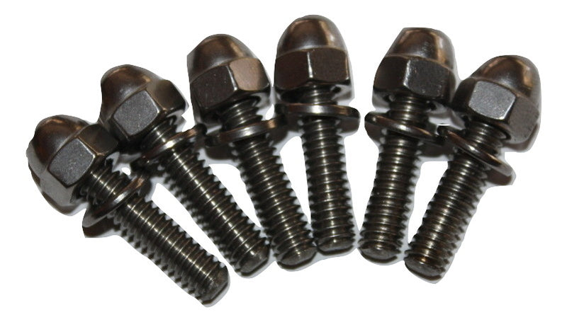 Side Plate Stainless Dome Head Nut & Stud Set : Hemi 6 - Engine