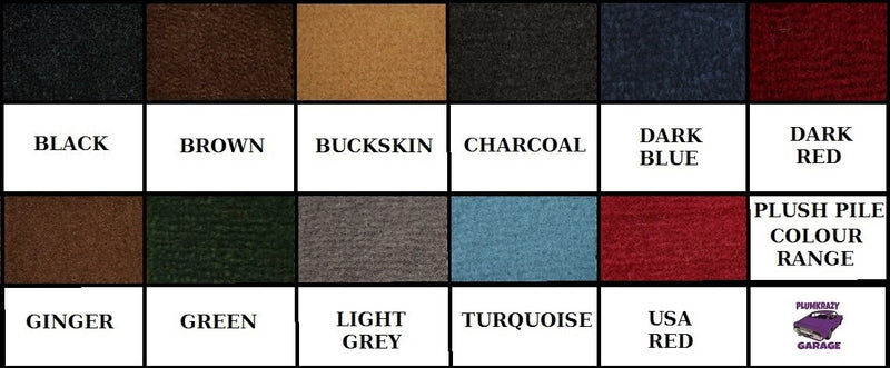 Plush Pile Carpet Range