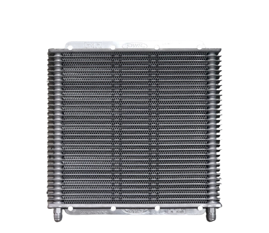 Pwr Alloy Heavy Duty Transmission cooler - Optioned with -6 AN Fittings