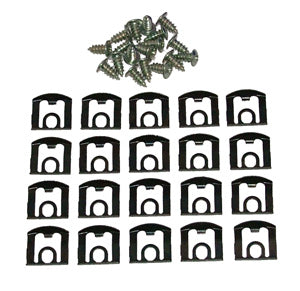 Rear Screen Molding Clip Set - Suits VF & VG Hardtop - Clips & Fasteners