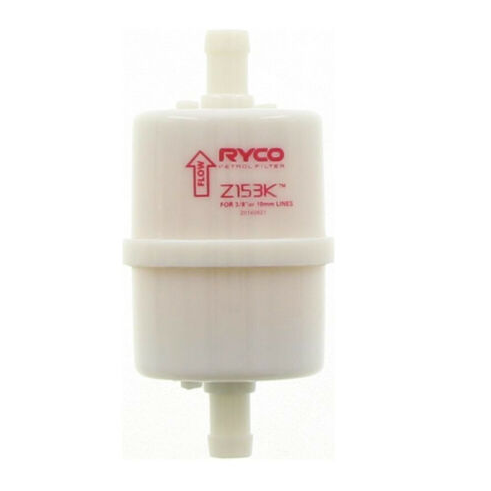 Ryco Z153K : Inline Fuel Filter (3/8" Inlet-outlet non standard)