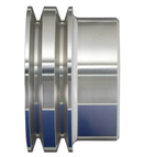 Billet Balancer Pulley - Dual V Belt - Suits Chrysler Small Block 1970+