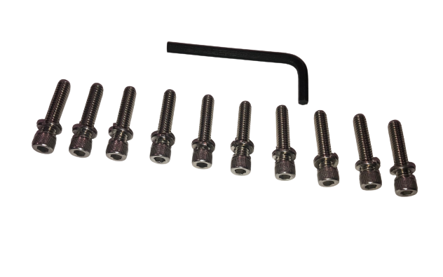 Stainless Rocker Cover Bolt Set  - Suits Chrysler Small block  with Alloy Covers