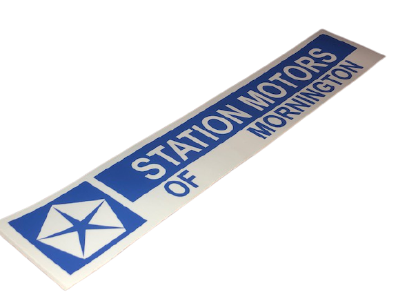 Station Motors of Mornington - Dealership Decal