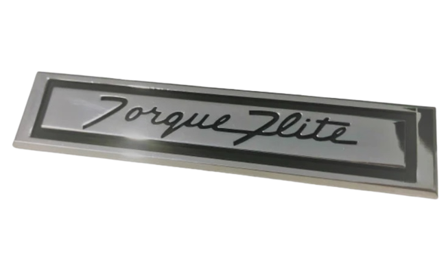 Torqueflite Plate Badge - AP5, AP6 & VC