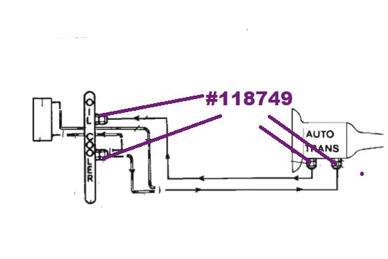 Transmission Oil Line Fitting