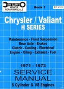 Workshop Service Manual : VH Book 1 - Books & Literature