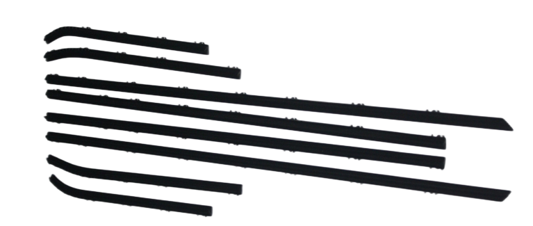 Door Weather Belt Set : VH CH Hardtop 1/4 Glass