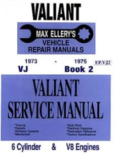 Workshop Service Manual : VJ Book 2 - Books & Literature