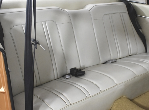 Seat Skin Cover Set - Valiant VJ Charger - 5 Pleat Long Grain High Back Tilt (No Recline)