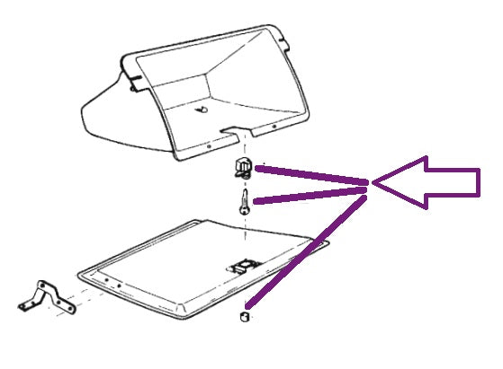 Glove Box Latch / Lock & Key Set - Suits VH-CM