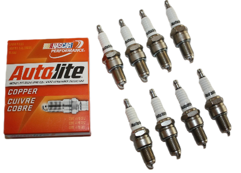 Autolite Spark Plug Set of X8 : Suits Chrysler LA Small Block V8