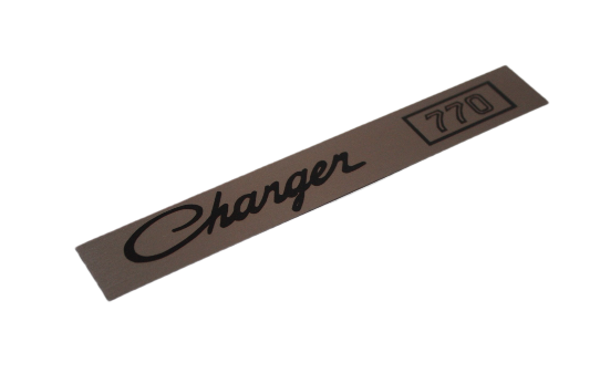 Interior Name Plate Insert : Charger 770