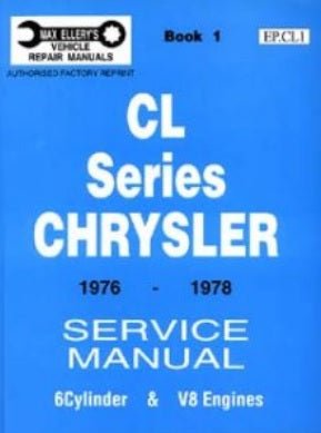 Workshop Service Manual : CL Book 1 - Books & Literature
