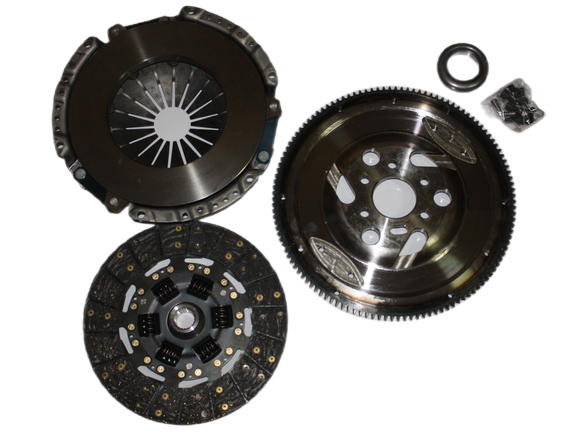 10 Inch Heavy Duty Organic Clutch & Self Cooling Flywheel Kit Suits Hemi 6 & Small Block