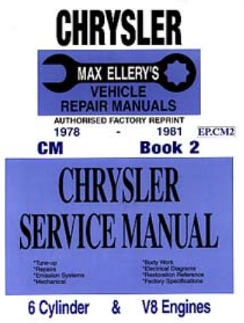 Workshop Service Manual : CM Book 2 - Books & Literature