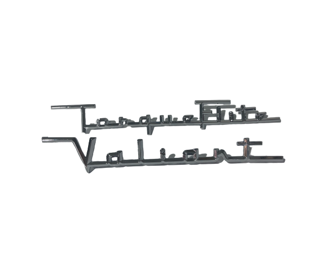 Valiant & Torqueflite Boot Lid & Tailgate Badge Set (New Forge Tooling) - AP5 AP6 VC Sedan, Safari Wagon & Ute