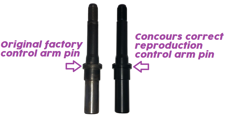 Lower Control Arm Pin Set : Suits SV1-CM