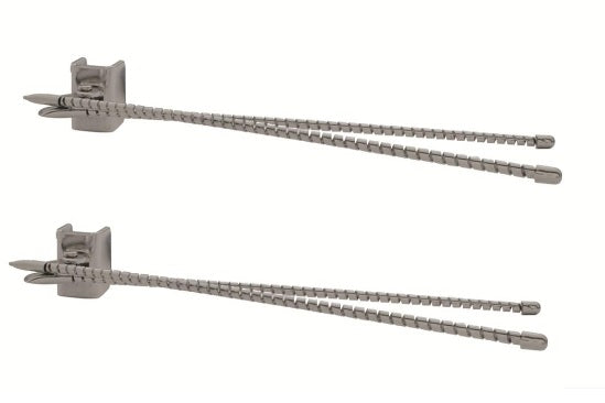Chrome Dual Curb Feeler Set : Bolt on Kit - Body