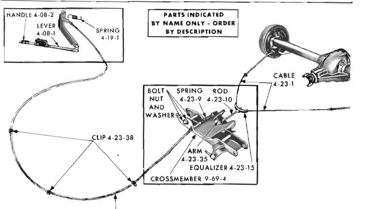 Image 2: Handbrake Equilizer Bracket - Suits RV1 - VC - Brake, Axle, Hub & Wheels