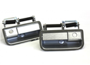 Front Exterior Door Handle Set (Brushed) Suits VH R/T & 770