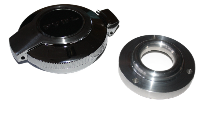 Charger Flip Top Fuel Cap & Conversion Ring