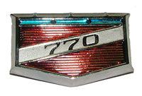 Interior Parcel Shelf 770 Shield Badge - VH VJ VK CL Charger - Body